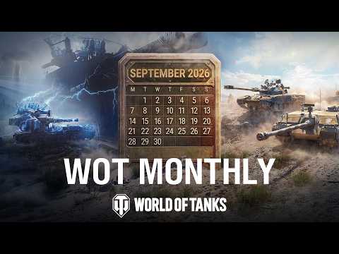 WoT Monthly September 2026 | World of Tanks