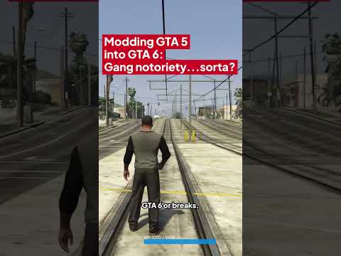 Gang notoriety…sorta 🤷 | Modding GTA 5 into GTA 6