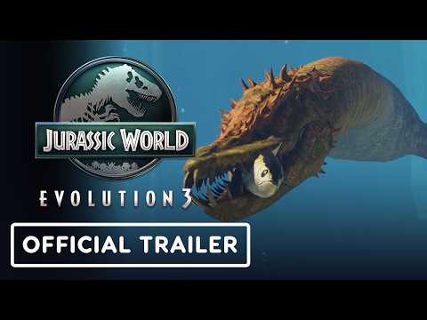 Jurassic World Evolution 3 – Official Elasmosaurus Gameplay Trailer