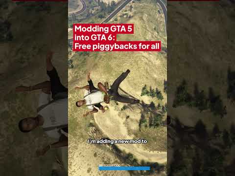 Free piggybacks for all! | Modding GTA 5 into GTA 6