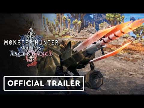 Monster Hunter Wilds: Ascendance – Official Gunlance Boosted Action Trailer