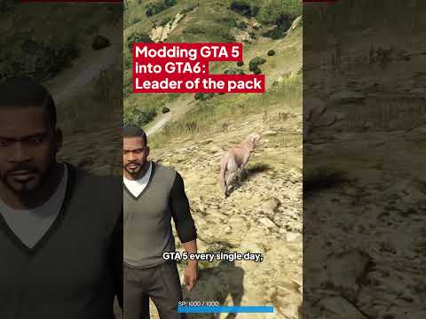 Adding many dogs (and a chimp) to GTA | Modding GTA 5 into GTA 6 🐕