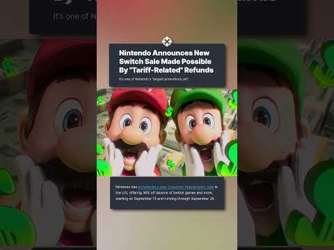 Nintendo is giving back… in a sale