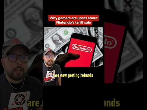 Nintendo’s new sale is funded in part by tariff-related refunds, and some gamers are upset by it.