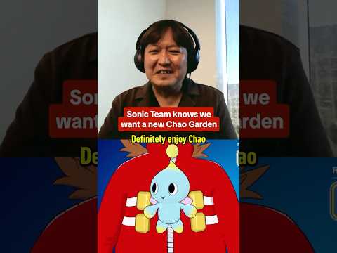 Chao Garden in 2026? Not yet, but Iizuka-san wants you to get a Chao in Fortnite! #sonic #fortnite