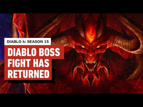 Diablo Himself Returns in Diablo 4 | Season 15 Gameplay