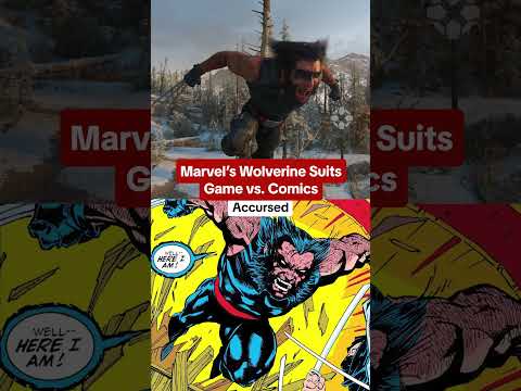 Marvel’s Wolverine features a LOT of suits inspired by the comics. Presented by @PlayStation​