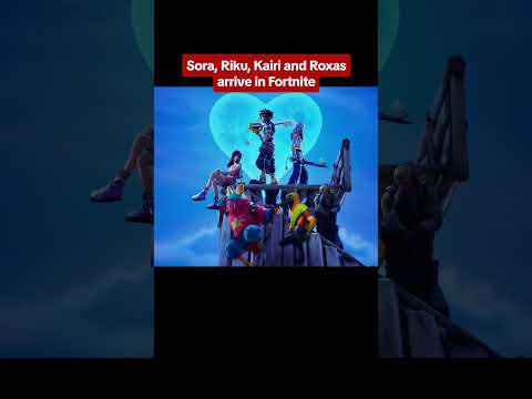 The Kingdom Hearts crew is in Fortnite