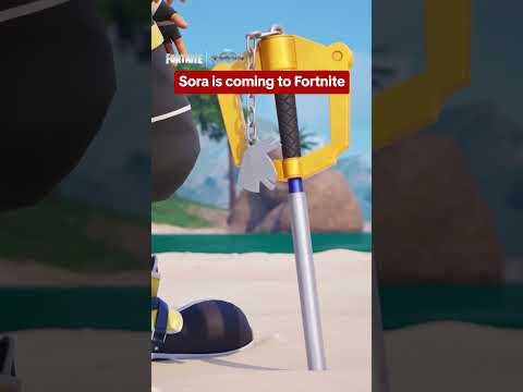 Sora is in Fortnite