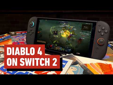 Diablo 4 Gameplay Running On Nintendo Switch 2