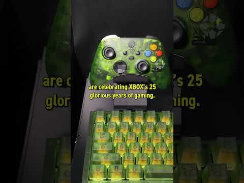 Xbox is celebrating 25 by bringing back the translucent green