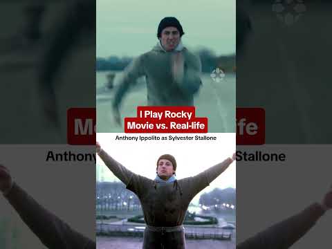 The story of Rocky (the movie) is being told