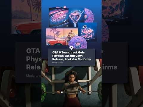 Grand Theft Auto VI: The Album is getting PHYSICAL editions! #gta6 #thealbum #music #physical #vinyl
