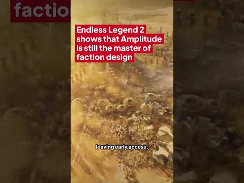 Endless Legend 2 shows that Amplitude is still the master of faction design 👨‍🍳