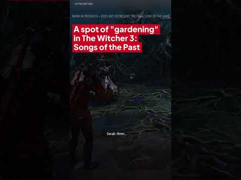 Witcher 3: Songs of the Past taking Down a Thornbloom