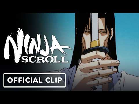 Ninja Scroll – Official 4K Theatrical Re-Release Clip (English Subtitles)