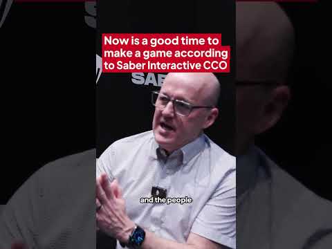 Now is a good time to make a game according to Saber Interactive CCO