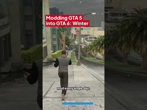 Winter comes to Los Santos | Modding GTA 5 into GTA 6 ❄️