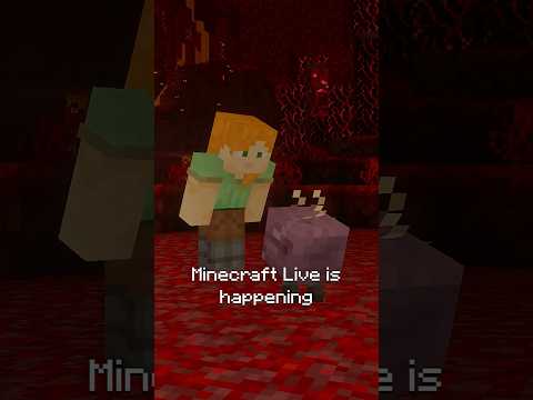 MINECRAFT LIVE IS HAPPENING… TODAY!