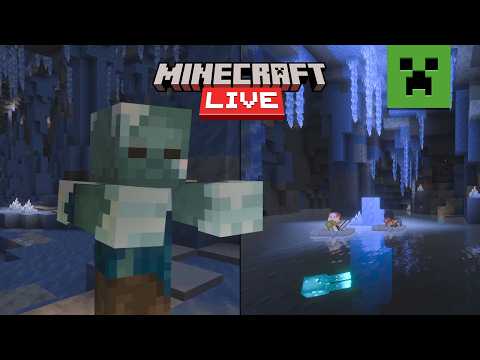 FIRST LOOK: THE ICE CAVES | Minecraft LIVE – SEPT 2026