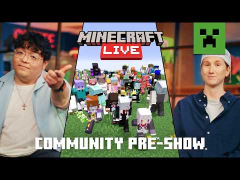 Community Pre-Show with Derapchu & Katie B | Minecraft LIVE – SEPT 2026