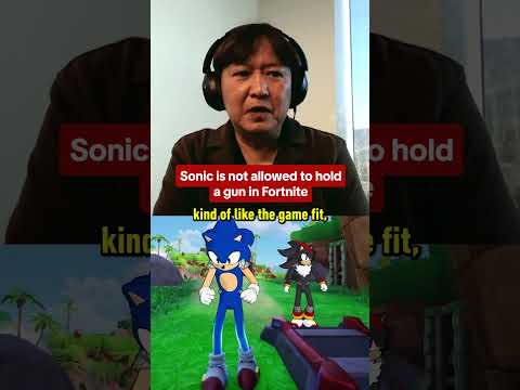 Sonic Team’s Takashi Iizuka says they created android Sonic specifically for #Fortnite! #sonic #ign
