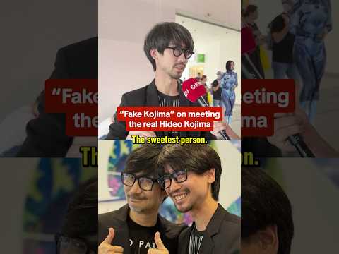 We asked Akihito aka Brazilian Kojima what it was like meeting the real Hideo Kojima! #gamescom2026