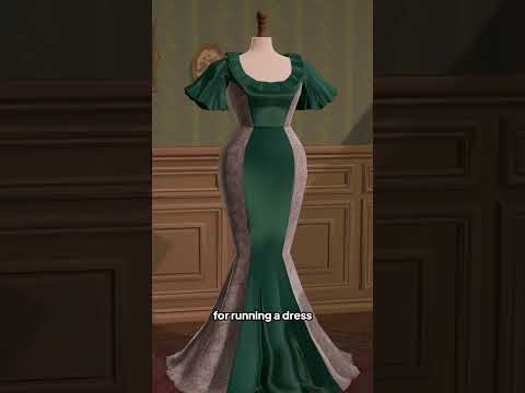 Dressmaker fulfils my childhood dream 🧵
