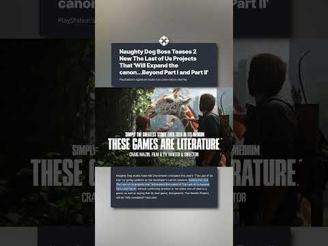 We’ll be returning to the world of The Last of Us