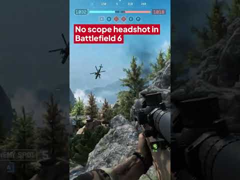 No scope headshot in Battlefield 6 🎯