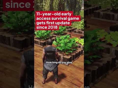 11-year-old early access survival game gets first update since 2018 🔨