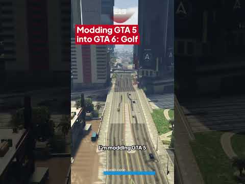 Golf on the streets | Modding GTA 5 into GTA 6