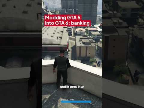 What every GTA needs: Banking 💵 | Modding GTA 5 into GTA 6 🏦
