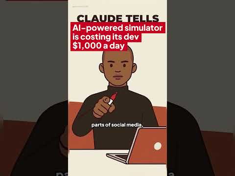 AI-powered simulator is costing its dev $1,000 a day 💸