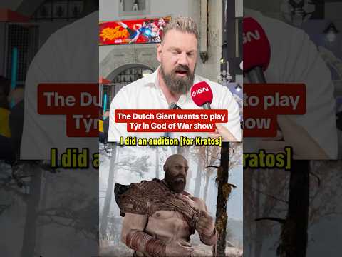Olivier Richters got candid about auditioning for Kratos in the God of War show. #streetfighter #ign