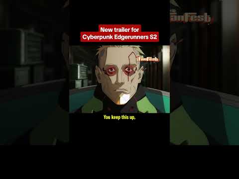 Get ready to return to Night City in Cyberpunk Edgerunners S2! #ignfanfest
