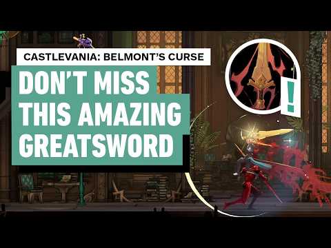 Castlevania: Belmont’s Curse – How to Get Durandal Early (Masterpiece Greatsword)