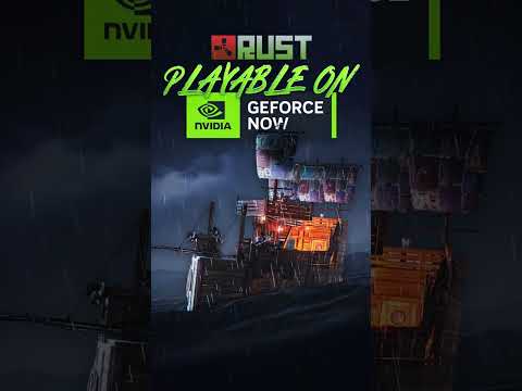 Rust is available to play on GeForce Now! 🌎☢️💻