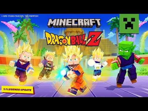 Minecraft x Dragon Ball Z – 1.1 Legends Update