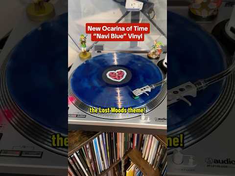 Hero of Time Vinyl is back with a new “Navi Blue” color for Zelda’s 40th Anniversary! #zelda #music