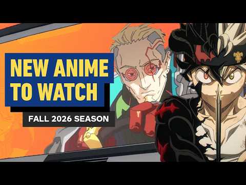New Anime to Watch | Fall 2026