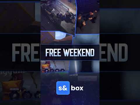 s&box is completely FREE TO PLAY this weekend! 📣🆓🎮