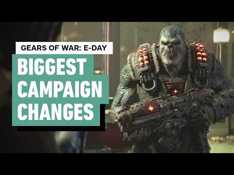 Gears of War: E-Day – Biggest Changes To Campaign Mode