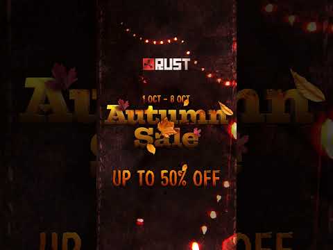 Rust is on sale during the Steam Autumn Sale! 🍂☢️🍁